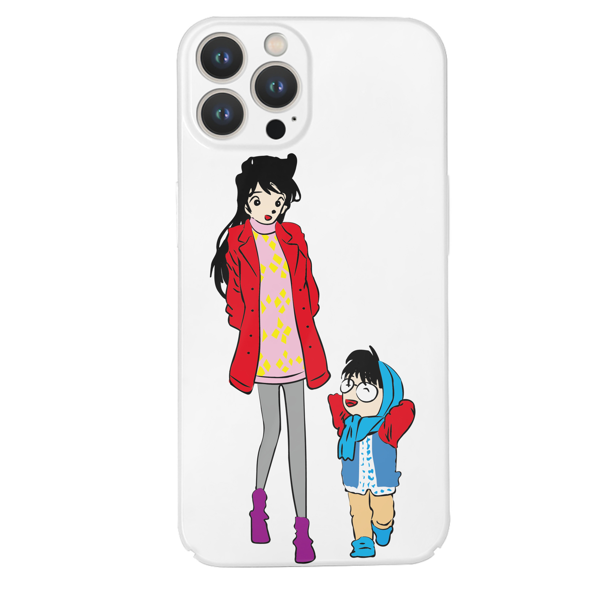 （画像用） 名探偵コナン 江戸川 コナン Detective Conan Conan Edogawa 【iPhone 14シリーズ対応】ハードケース